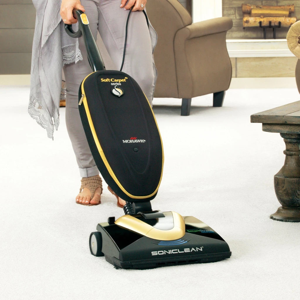 Soniclean Soft Carpet Upright Vacuum + 7 Bags