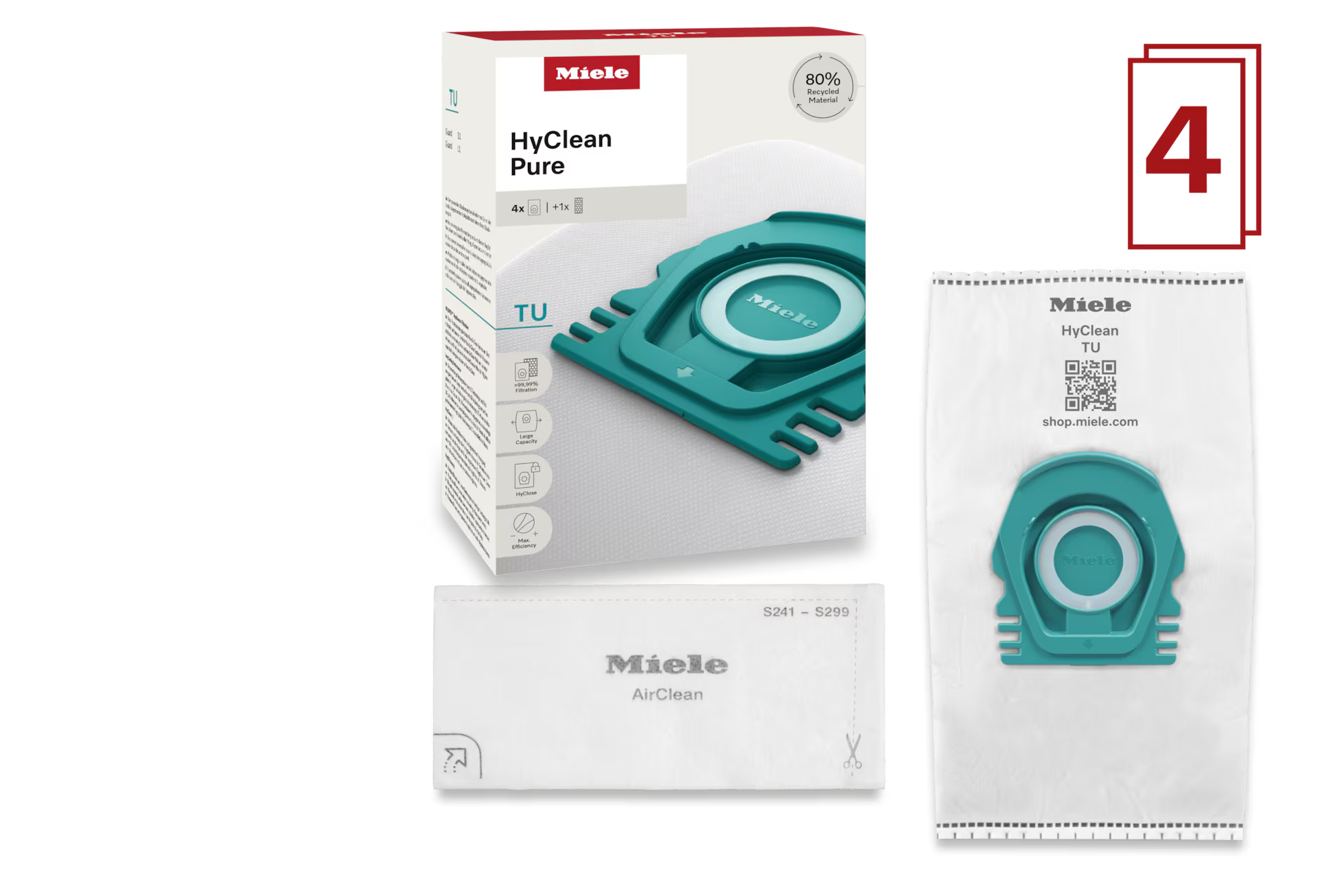 HyClean Pure TU vacuum cleaner bag